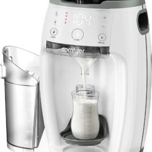 Baby Formula Mixer Machine, Comfyer Advanced Formula Dispenser Machine, Instantly Mix a Warm Formula Bottle Automatically, Automatic Powder Blending, Simple Funnel Cleaning, White