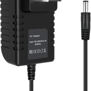 J-ZMQER AC/DC Adapter Compatible with HealthOMeter 553KL Health O Meter Digital Pediatric Baby Scale Power Supply Cord Cable Charger Input: 100-240 VAC Worldwide Use Mains PSU