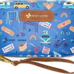 KeepGoing Kids First Aid Kit – 130 Pc. Kit for Car, Home, Purse & Diaper Bag – Latex-Free Bandages – TSA-Approved Travel Size KeepGoing Kids First Aid Kit – 130 Pc. Kit for Car, Home, Purse & Diaper Bag – Latex-Free Bandages – TSA-Approved Travel Size