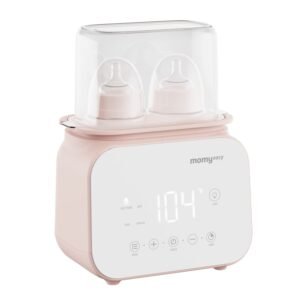 MOMYEASY Baby Bottle Warmer, Fast Bottle Warmer 7-in-1 Food Heater&Defrost with LCD Display, Baby Breast Milk Formula Warmer with 24H Temperature Control (Pink) MOMYEASY Baby Bottle Warmer, Fast Bottle Warmer 7-in-1 Food Heater&Defrost with LCD Display, Baby Breast Milk Formula Warmer with 24H Temperature Control (Pink)