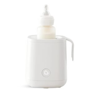 Munchkin® Fast™ Baby Bottle Warmer and Sterilizer – Warms in 60 Seconds, Fits Most Bottles and Baby Food Jars, Preserves Nutrients Munchkin® Fast™ Baby Bottle Warmer and Sterilizer – Warms in 60 Seconds, Fits Most Bottles and Baby Food Jars, Preserves Nutrients