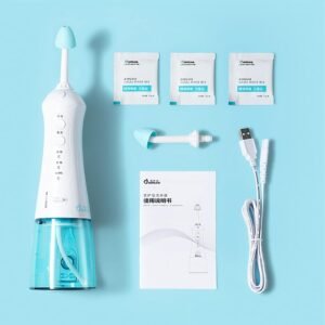 Nasal wash, Washing 360 Degrees Rotation Clean Nose Rechargeable Waterproof for Allergic Rhinitis Nasal Congestion Sneezing