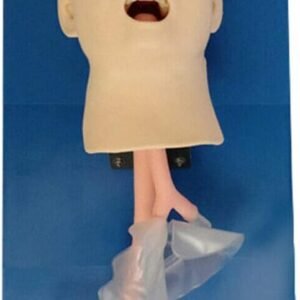 PVC Infant Intubation Manikin,Child & Infant Airway Management Tracheal Intubation Teaching Simulator Model for Science Lab Education,Baby Care Oral Nasal Airway Training Study Model
